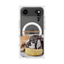 プレミアムスクエアケース with MagSafe［ ヴィレッジヴァンガードダイナー - チョコレート&クリームチーズパンケーキ ］