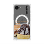 プレミアムスクエアケース with MagSafe［ ヴィレッジヴァンガードダイナー - チョコレート&クリームチーズパンケーキ ］