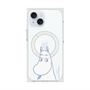 プレミアムスクエアケース with MagSafe［ MOOMIN - Familiar face ］