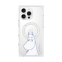 プレミアムスクエアケース with MagSafe［ MOOMIN - Familiar face ］