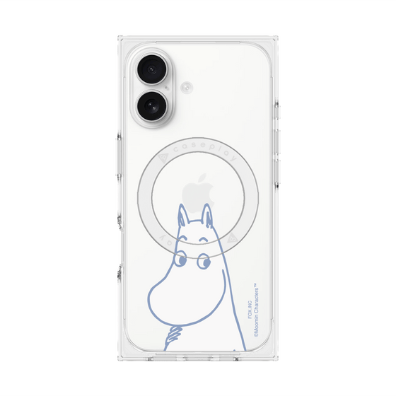 プレミアムスクエアケース with MagSafe［ MOOMIN - Familiar face ］