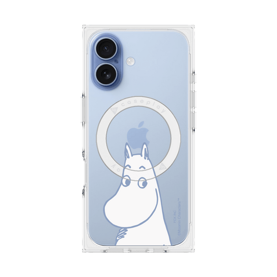 プレミアムスクエアケース with MagSafe［ MOOMIN - Familiar face ］