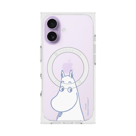 プレミアムスクエアケース with MagSafe［ MOOMIN - Familiar face ］