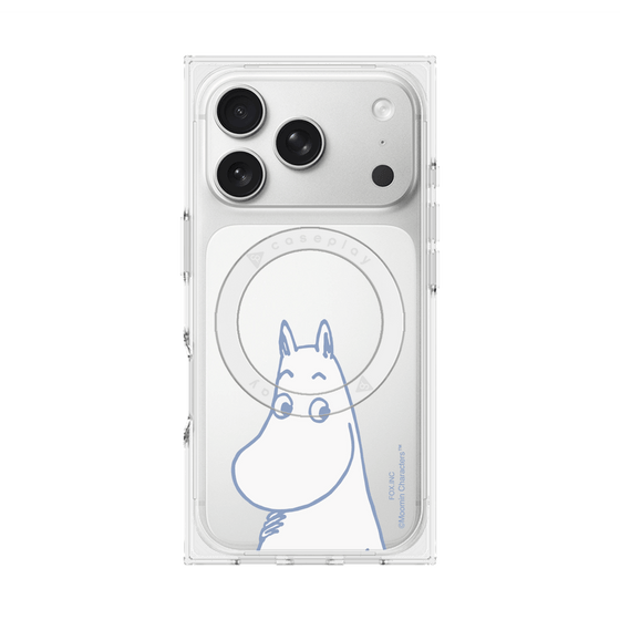 プレミアムスクエアケース with MagSafe［ MOOMIN - Familiar face ］