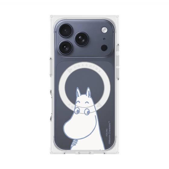 プレミアムスクエアケース with MagSafe［ MOOMIN - Familiar face ］