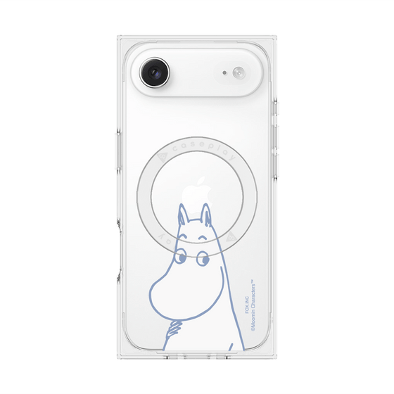プレミアムスクエアケース with MagSafe［ MOOMIN - Familiar face ］