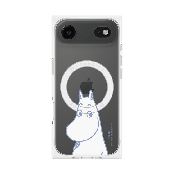 プレミアムスクエアケース with MagSafe［ MOOMIN - Familiar face ］