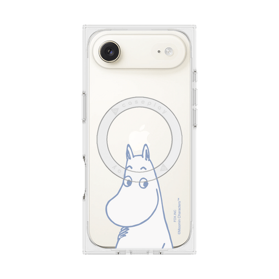 プレミアムスクエアケース with MagSafe［ MOOMIN - Familiar face ］