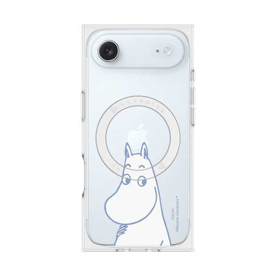 プレミアムスクエアケース with MagSafe［ MOOMIN - Familiar face ］