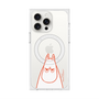 プレミアムスクエアケース with MagSafe［ MOOMIN - Angry face ］