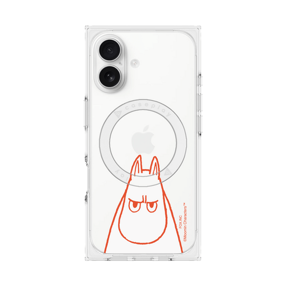 プレミアムスクエアケース with MagSafe［ MOOMIN - Angry face ］