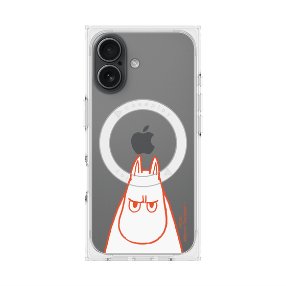 プレミアムスクエアケース with MagSafe［ MOOMIN - Angry face ］