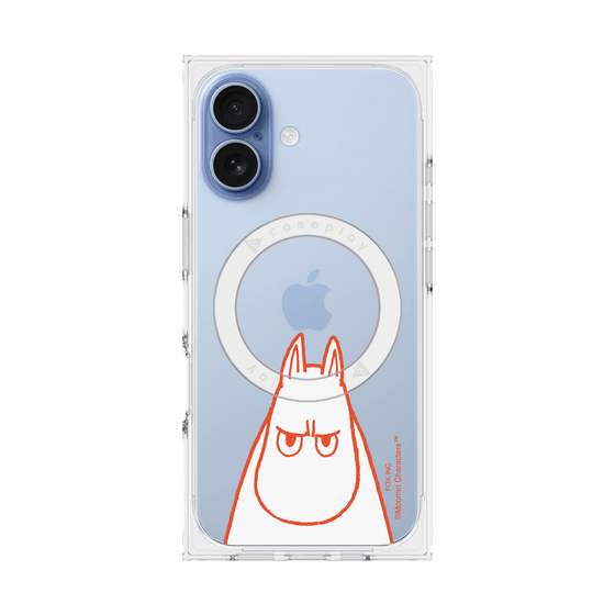 プレミアムスクエアケース with MagSafe［ MOOMIN - Angry face ］