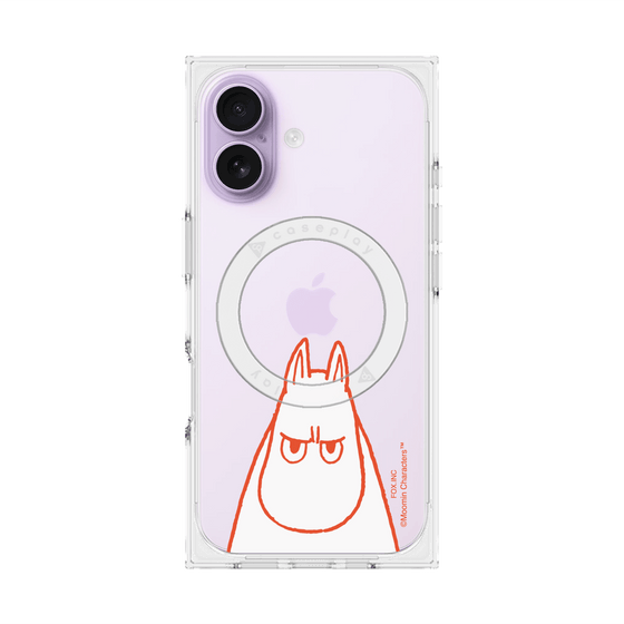 プレミアムスクエアケース with MagSafe［ MOOMIN - Angry face ］
