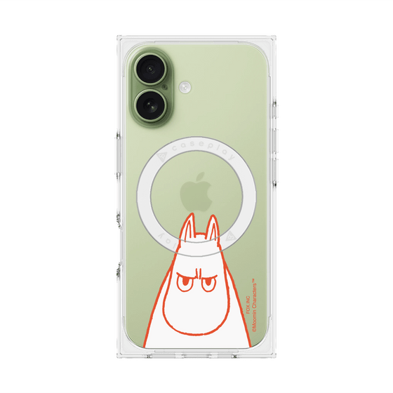 プレミアムスクエアケース with MagSafe［ MOOMIN - Angry face ］