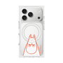 プレミアムスクエアケース with MagSafe［ MOOMIN - Angry face ］