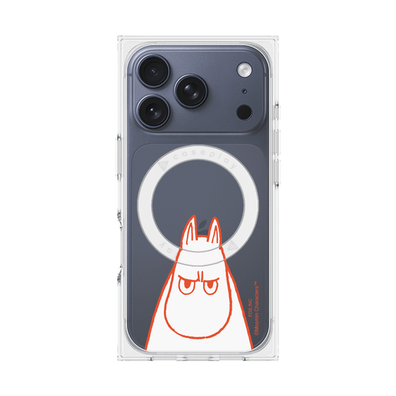 プレミアムスクエアケース with MagSafe［ MOOMIN - Angry face ］