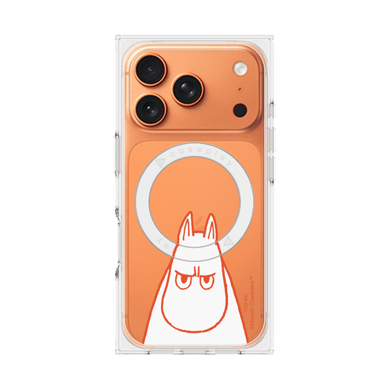 プレミアムスクエアケース with MagSafe［ MOOMIN - Angry face ］