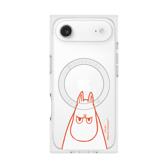 プレミアムスクエアケース with MagSafe［ MOOMIN - Angry face ］