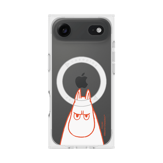 プレミアムスクエアケース with MagSafe［ MOOMIN - Angry face ］