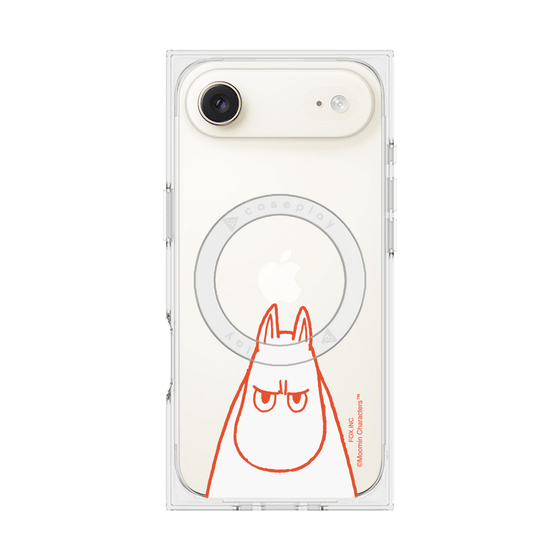 プレミアムスクエアケース with MagSafe［ MOOMIN - Angry face ］