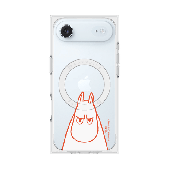 プレミアムスクエアケース with MagSafe［ MOOMIN - Angry face ］
