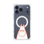 プレミアムスクエアケース with MagSafe［ MOOMIN - Angry face ］