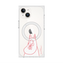 プレミアムスクエアケース with MagSafe［ MOOMIN - Blushing face ］