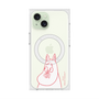 プレミアムスクエアケース with MagSafe［ MOOMIN - Blushing face ］