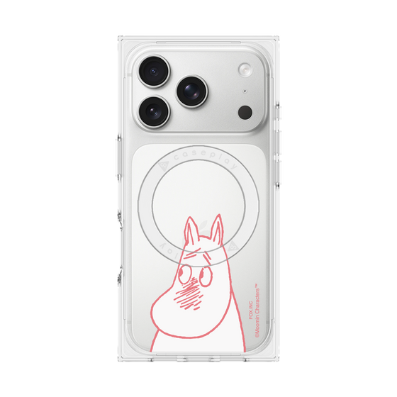 プレミアムスクエアケース with MagSafe［ MOOMIN - Blushing face ］