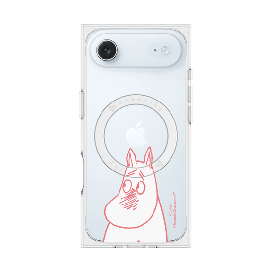 プレミアムスクエアケース with MagSafe［ MOOMIN - Blushing face ］