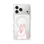 プレミアムスクエアケース with MagSafe［ MOOMIN - Blushing face ］