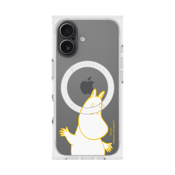 プレミアムスクエアケース with MagSafe［ MOOMIN - Happy face ］