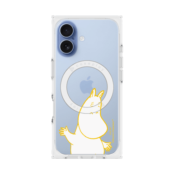 プレミアムスクエアケース with MagSafe［ MOOMIN - Happy face ］