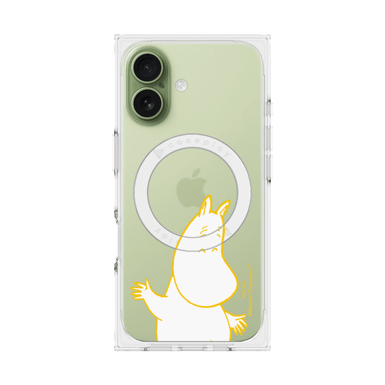 プレミアムスクエアケース with MagSafe［ MOOMIN - Happy face ］
