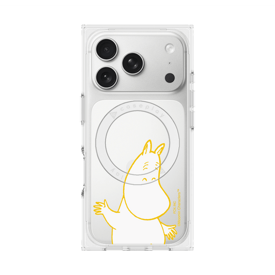 プレミアムスクエアケース with MagSafe［ MOOMIN - Happy face ］