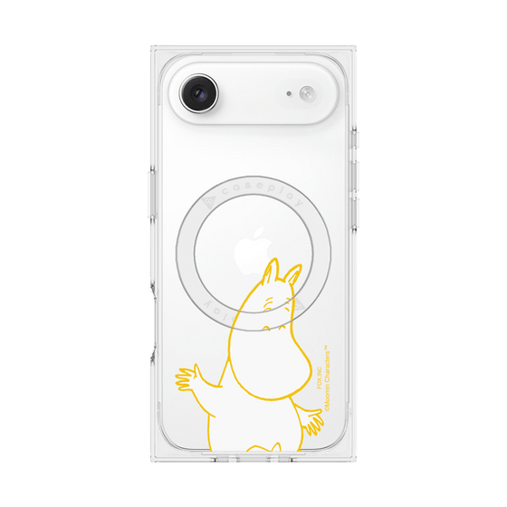 プレミアムスクエアケース with MagSafe［ MOOMIN - Happy face ］