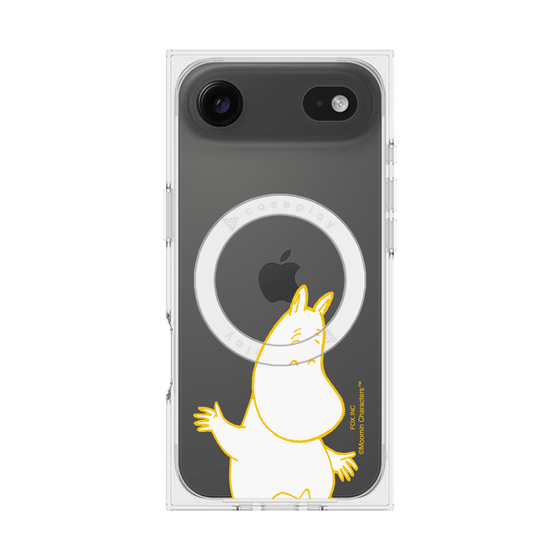 プレミアムスクエアケース with MagSafe［ MOOMIN - Happy face ］