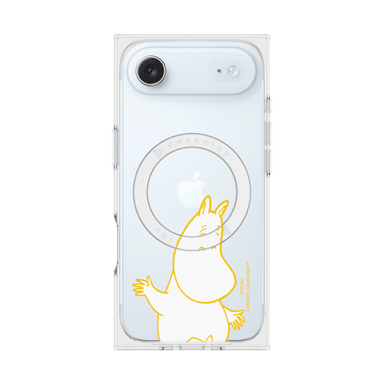 プレミアムスクエアケース with MagSafe［ MOOMIN - Happy face ］