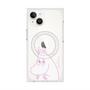 プレミアムスクエアケース with MagSafe［ MOOMIN - Fearful face ］