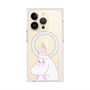 プレミアムスクエアケース with MagSafe［ MOOMIN - Fearful face ］