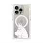 プレミアムスクエアケース with MagSafe［ MOOMIN - Fearful face ］
