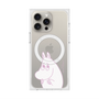 プレミアムスクエアケース with MagSafe［ MOOMIN - Fearful face ］