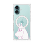プレミアムスクエアケース with MagSafe［ MOOMIN - Fearful face ］