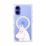 プレミアムスクエアケース with MagSafe［ MOOMIN - Fearful face ］