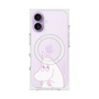プレミアムスクエアケース with MagSafe［ MOOMIN - Fearful face ］