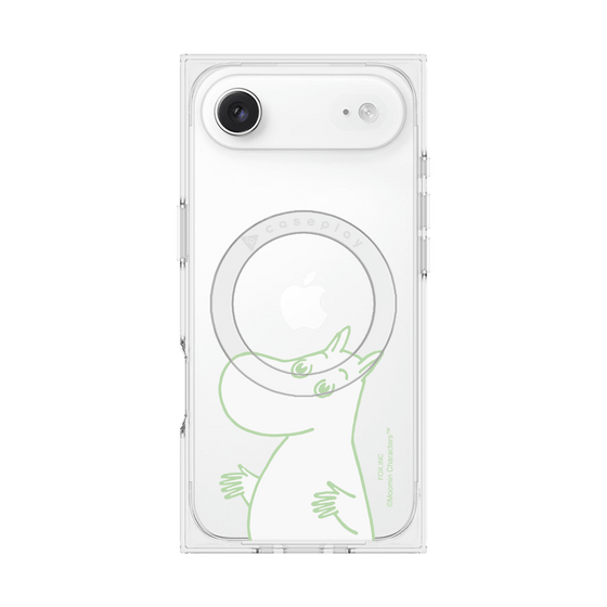 プレミアムスクエアケース with MagSafe［ MOOMIN - Sparkling face ］