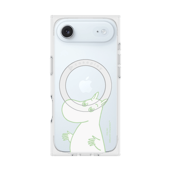 プレミアムスクエアケース with MagSafe［ MOOMIN - Sparkling face ］