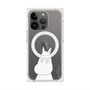 プレミアムスクエアケース with MagSafe［ MOOMIN - Troubled face ］