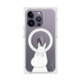 プレミアムスクエアケース with MagSafe［ MOOMIN - Troubled face ］